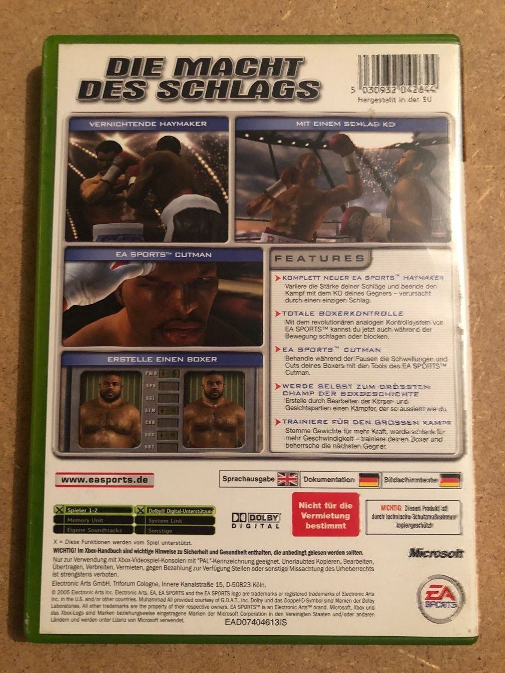 Giochi: Fight Night Round 2 für Xbox – Usato da Kestenholz venduto da Mad18 1