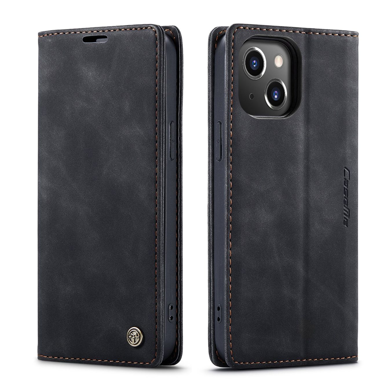 Cover & Protezioni schermo: Etui support cuir NOIR pour iphone 14 Plus – Nuovo e nell'imballaggio originale da Morges venduto da DigiAC 1