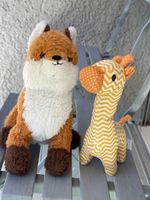 Fuchs & Giraffe Plüschtiere – 2er-Set