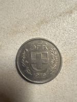 5 Franken 1979 1979 Münze Helvetia Münze guter Zustand