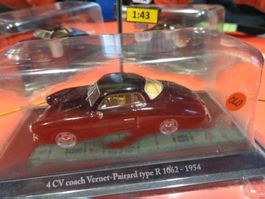 Renault 4CV   1-43 (mit Box)   (A2)