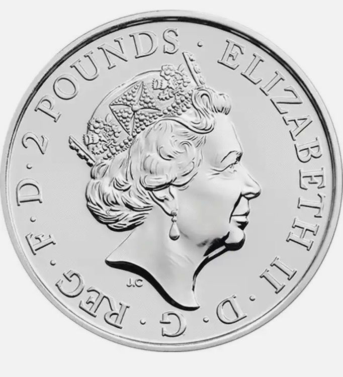 1 oz Silbermünze Lunar UK Affe Monkey 2016 (Gebraucht) in Wetzikon ZH ...