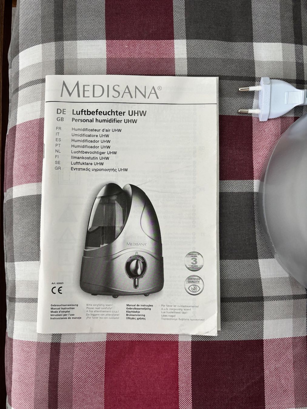 Medisana Umidificatori d'aria: Medisana Luftbefeuchter UHW – Usato da Volketswil venduto da gezzagez 2