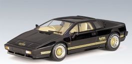 LOTUS ESPRIT TURBO 1987 BLACK/GOLD 1:43 AUTOART