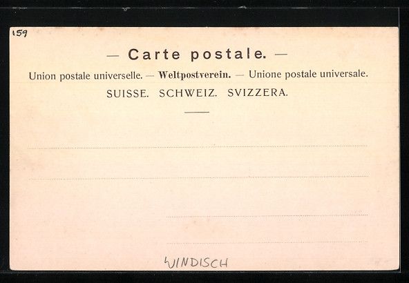 Cartoline postali: Windisch, Königsfelden Kirche, Amphithe – Usato da Berlin venduto da bartko-reher 1