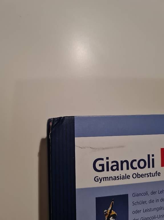 Libri: Physikbuch Giancoli – Usato da Gutenswil venduto da jus_2jwr 2