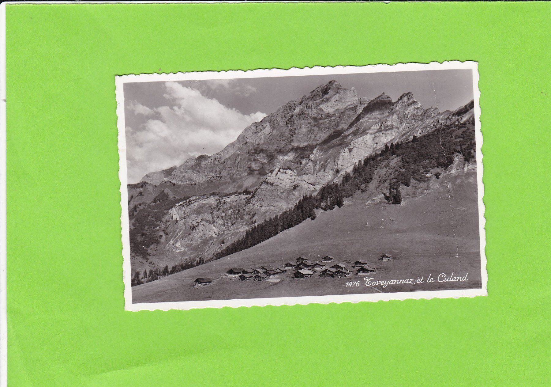 Cartoline postali: Taveyannaz – Usato da St. Peterzell venduto da neckertal