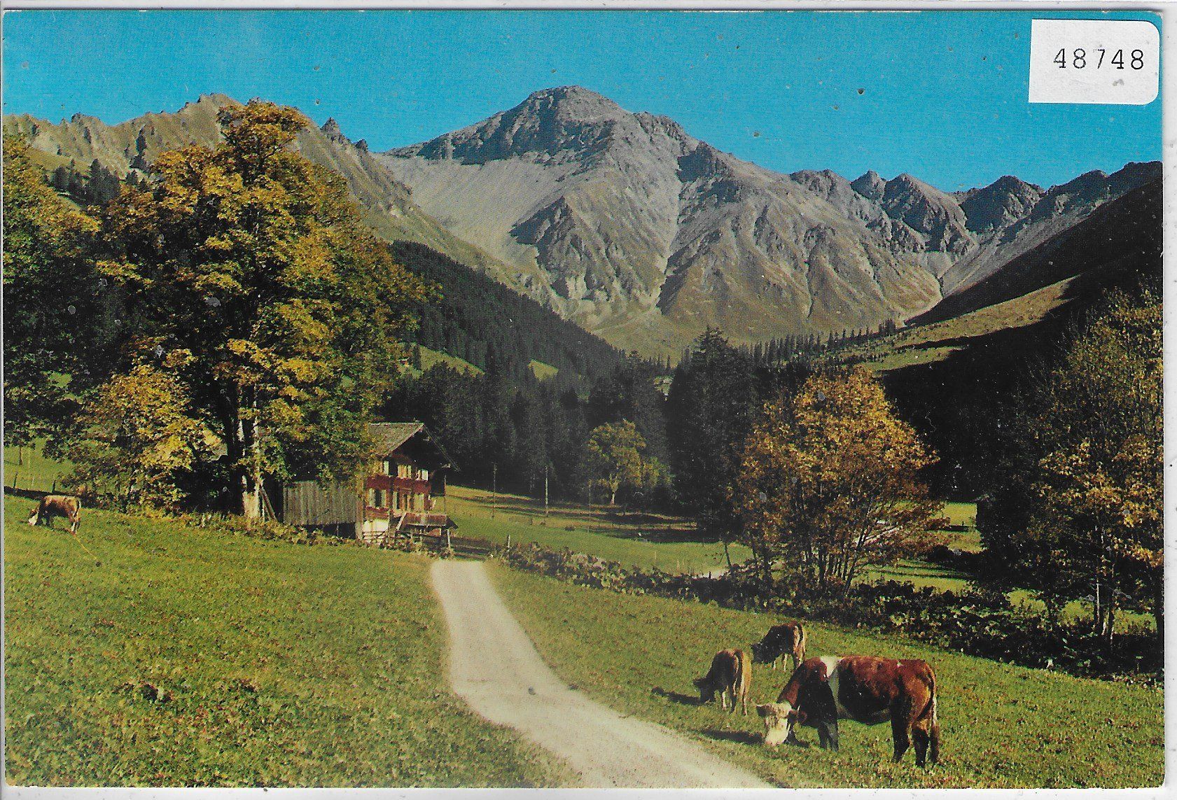 Cartoline postali: Im Fermeltal - Gsür – Usato da Ettingen venduto da Kartenplanet