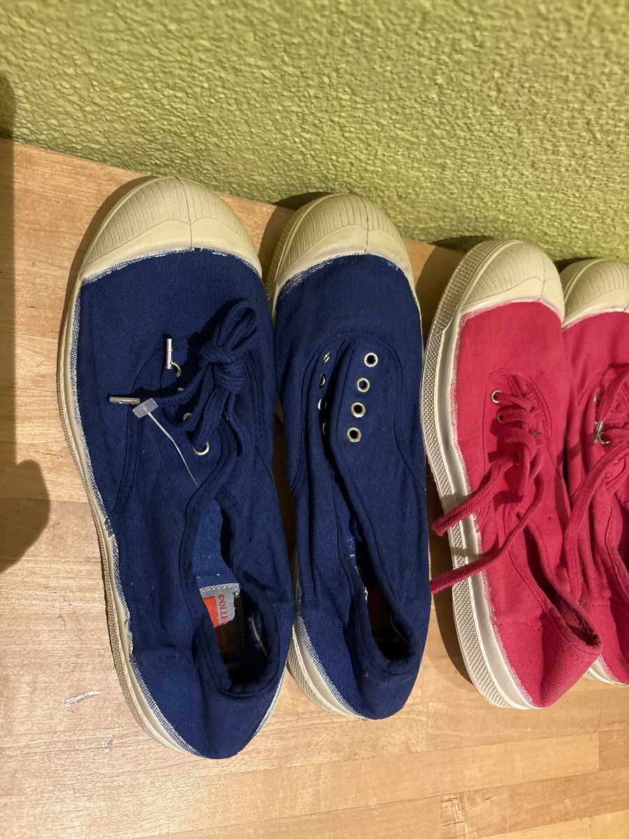 Scarpe da uomo: Pack tennis Bensimon neufs taille 34 – Nuovo (secondo la descrizione) da Düdingen venduto da Yellow 1