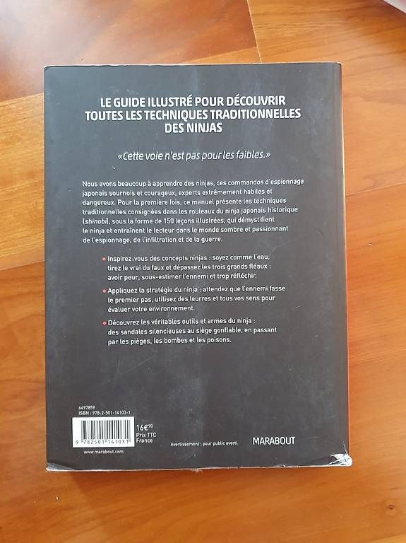 Libri: Manuel entraînement Ninja (A. Cummins) – Usato da Apples venduto da denissafrany 1