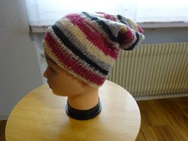 Freche Basket-Strickmütze/Lana Calze