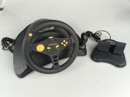Thrustmaster Formula Race Pro Lenkrad & Pedale N64 PS1