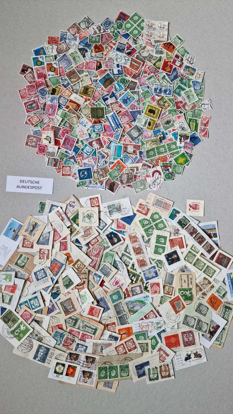 Tutti i francobolli: Grosses Lot Deutsche Bundespost – Usato da Winterthur venduto da labi012