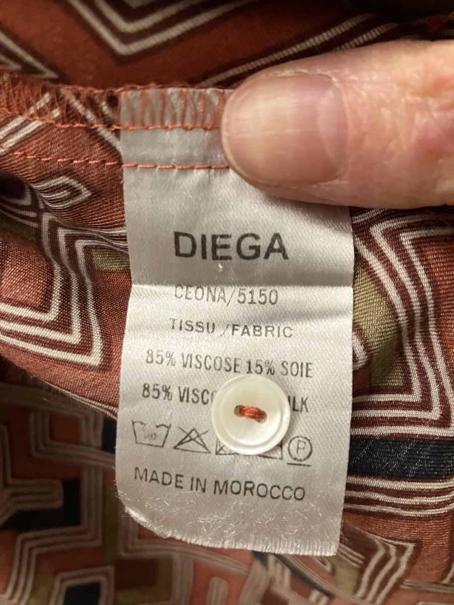 Blusen: Diega - chemise à motifs – Gebraucht aus Vich von SophieCo 2