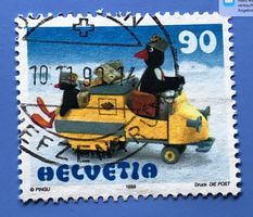 Nr.965 Papa-Pingu  GESTEMPELT Sonderpostmarken 1999   