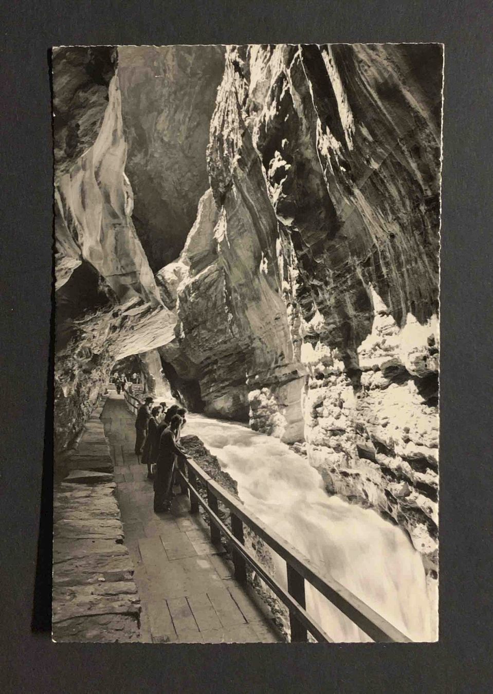 Cartoline postali: AK Bad Ragaz Taminaschlucht – Usato da Goldau venduto da artelier1