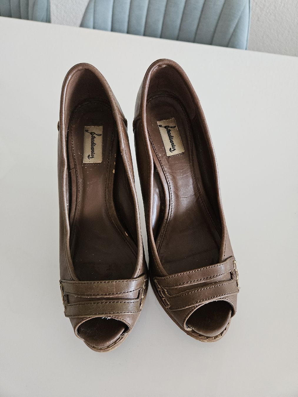 Stradivarius Scarpe da donna: Stradivarius Pumps braun – Usato da Luzern venduto da J.Co 1