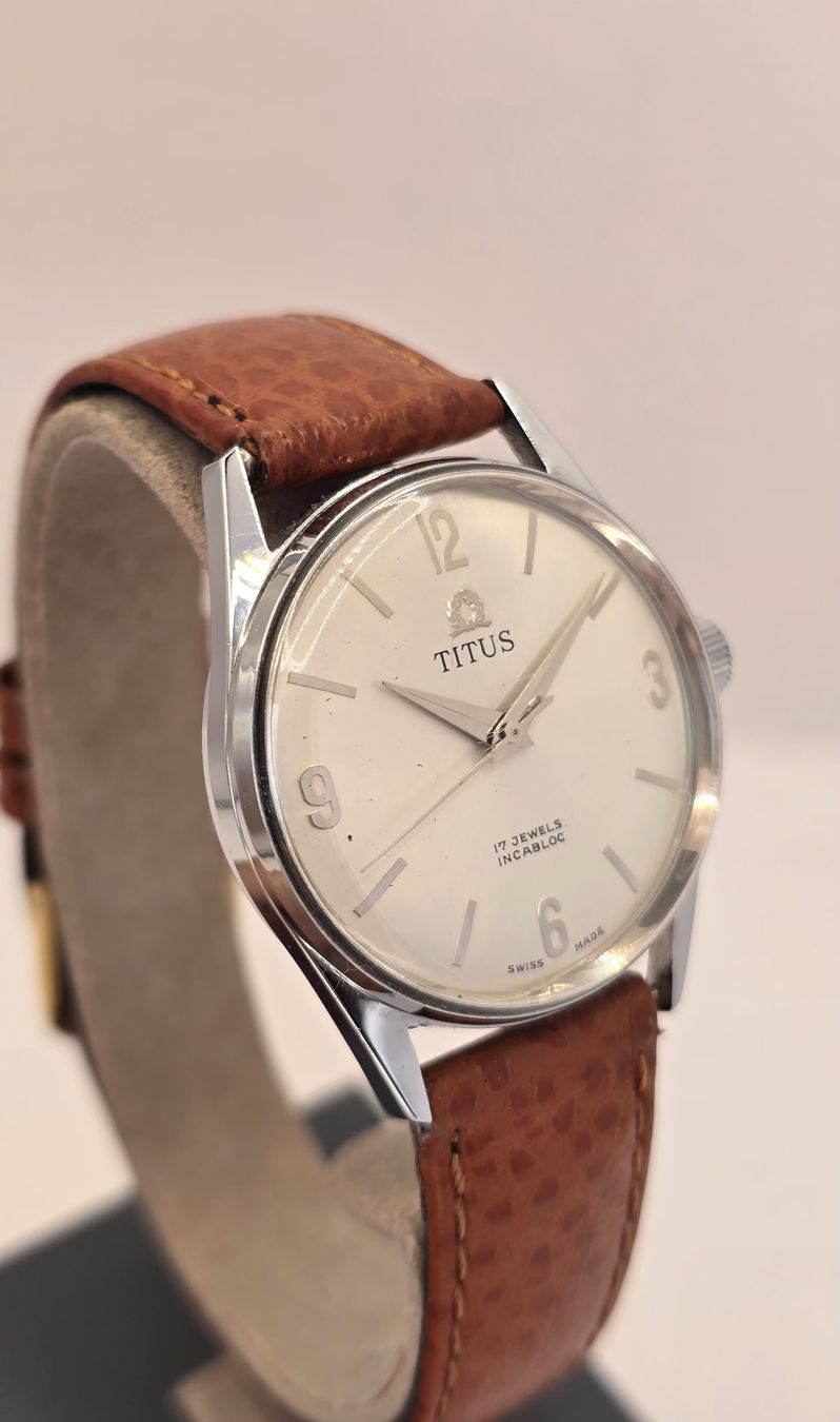 Orologi: Titus Solvil Hand-wind Incabloc 31,3mm – Usato da Minusio venduto da AGSuhren 1