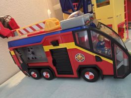 Feuerwehrmann Sam Jupiter Feuerwehrauto mit Figur