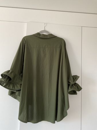 Damenbluse oliv