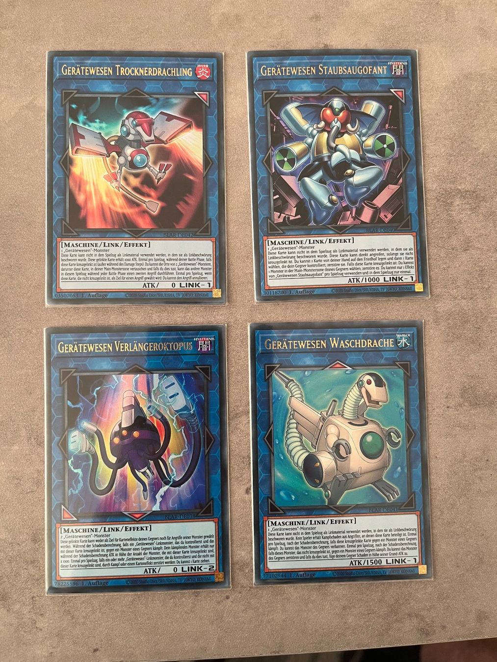 Yugioh Carte collezionabili: Gerätewesen Set (BLAR), Ultra Rare – Usato da Gränichen venduto da Pauli94