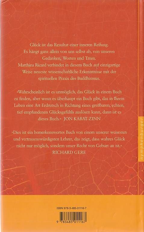 Bücher: Matthieu Ricard  Glück – Gebraucht aus Brunnen von eli_9mtk 1