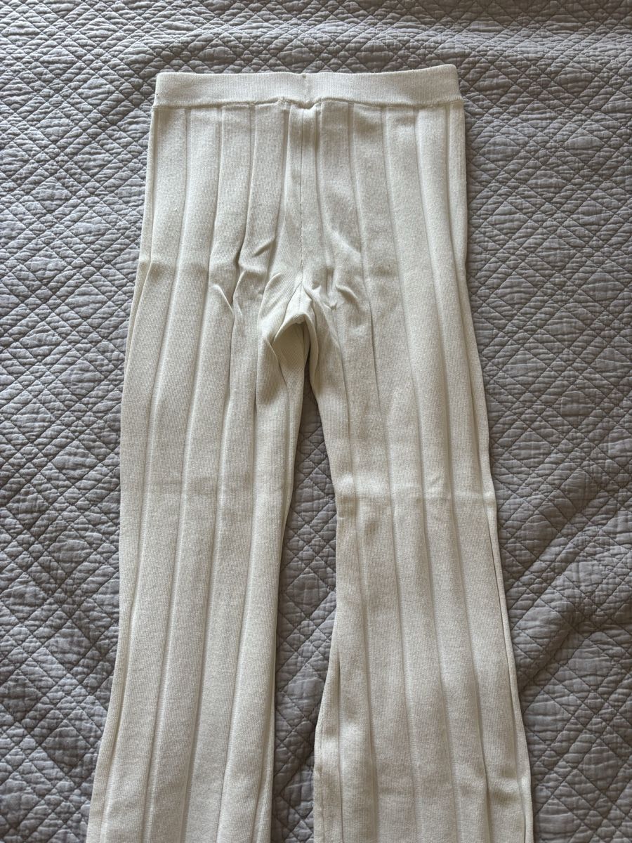 H&M Hosen: Pantalon en maille blanc – Gebraucht aus Lausanne von shabnam.t 3