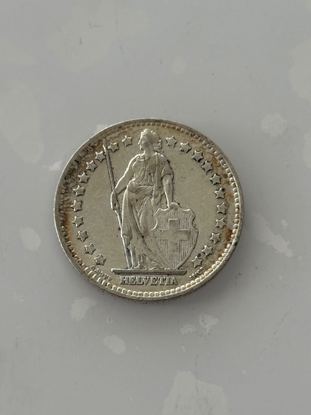 Tutti le monete: 1 Franken 1947  Rar – Usato da Wallisellen venduto da SWISS_SILVER1