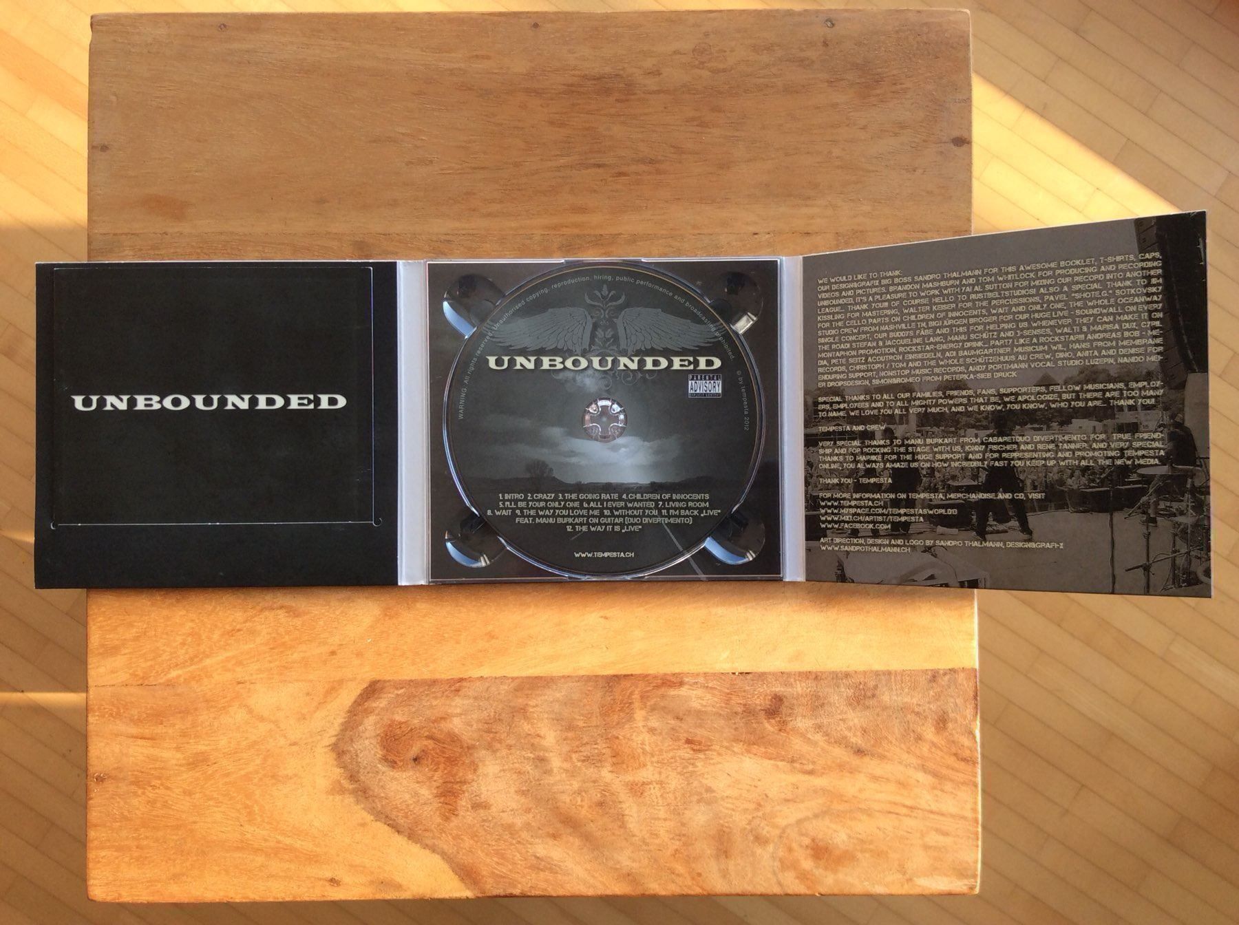 CD: CD Tempesta - Unbounded – Usato da Horgen venduto da flyingpenguin2000 2