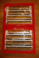 Rivarossi H0: 8xUS Personenwagen Rio Grande