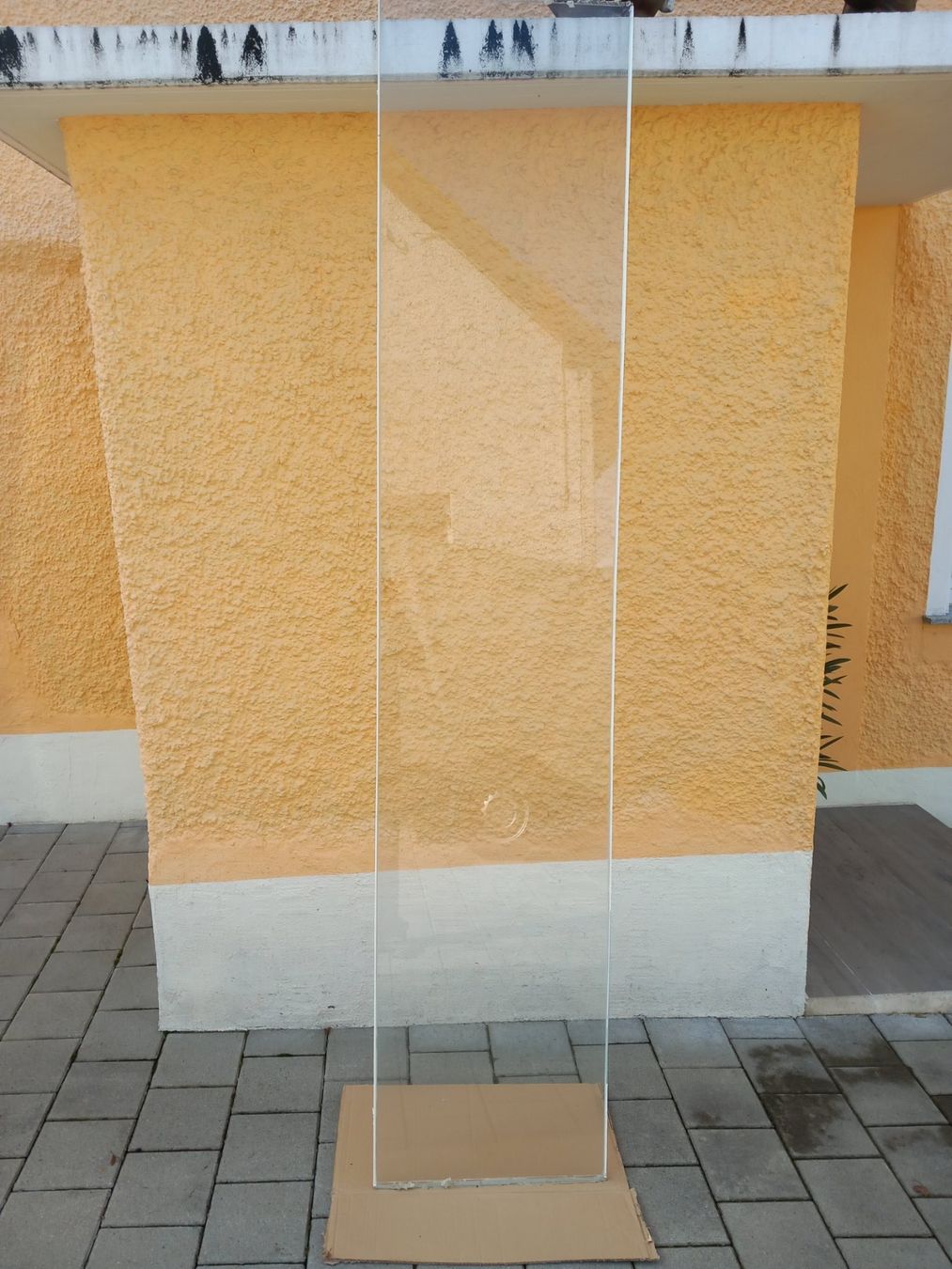 Gläser: Glasscheibe 6 mm dick /  228 x 47cm – Gebraucht aus Rheinau von profitronic.shop