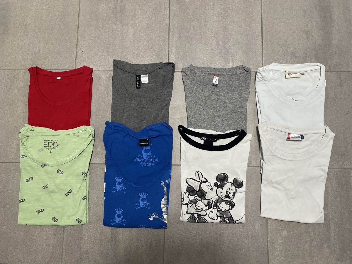 Lotti di vestiti: T“Shirt-Set Gr. XS & S – Usato da Zollikofen venduto da groegeli 2