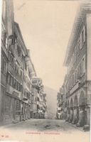 Ansichtskarte Lichtensteig Hauptstrasse gelaufen 1905