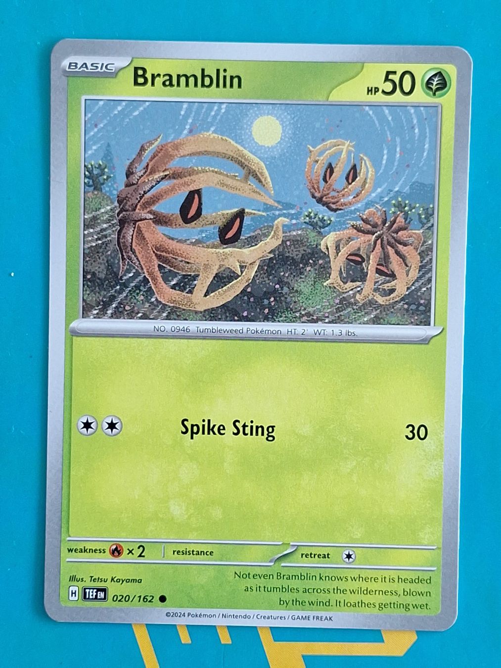 Pokémon Carte collezionabili: Bramblin - Temporal Forces Pokemon - #7.1 – Usato da Altstätten SG venduto da GGsGameshop