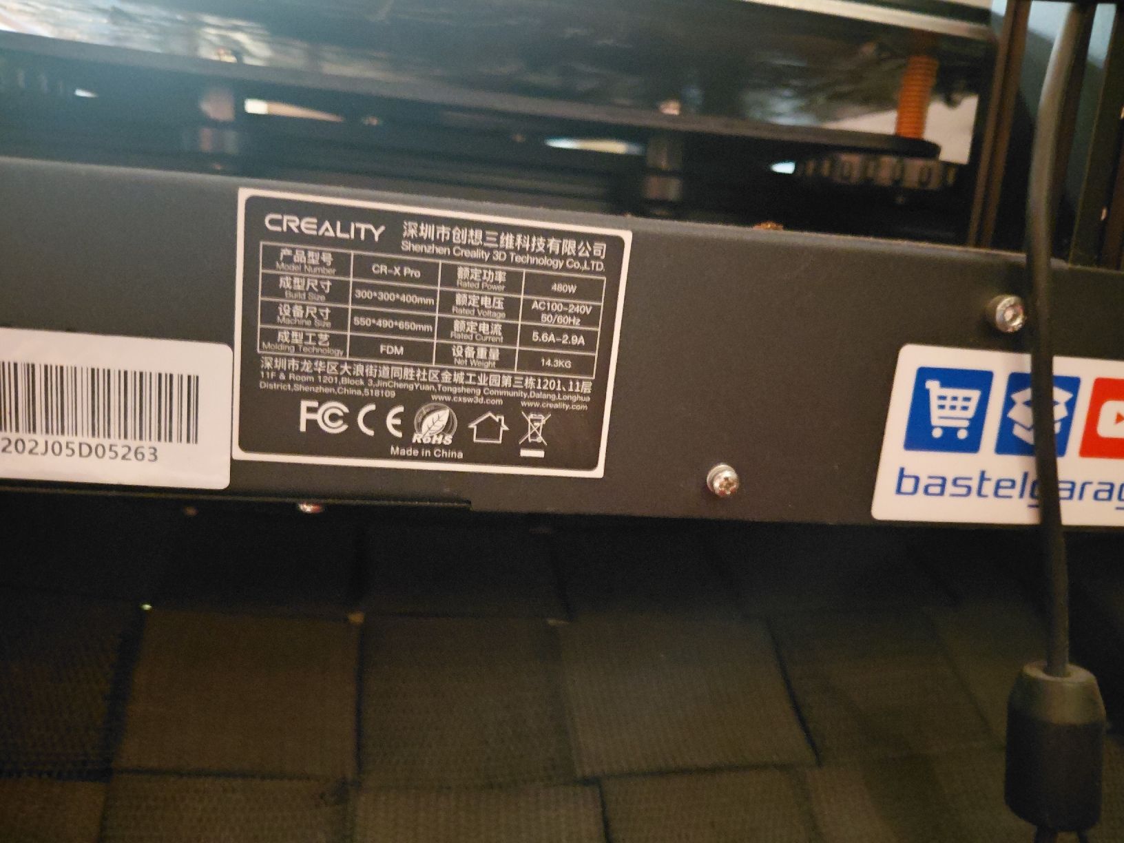 Creality 3D Drucker: 3d Drucker Creality 3D CR-X – Gebraucht aus Stäfa von vassilis96 1