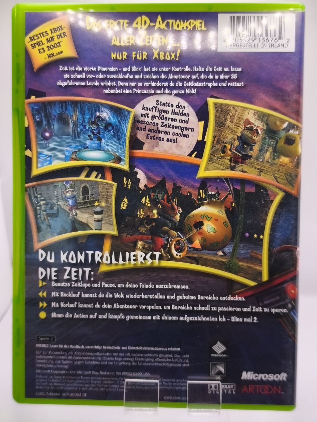 Microsoft Giochi: Jeu Xbox Blinx: The Time Sweeper - Xbox CIB  – Usato da Conthey venduto da Th3gr4yf0x 2