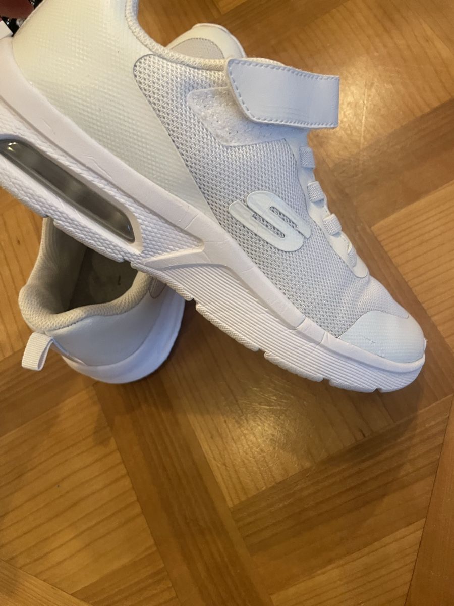 Skechers Scarpe da uomo: Baskets Skechers blanche taille 38 – Usato da Versoix venduto da Pti-pois 2