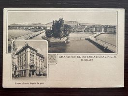 GENÈVE Grand Hotel International, Entrée depuis la gare