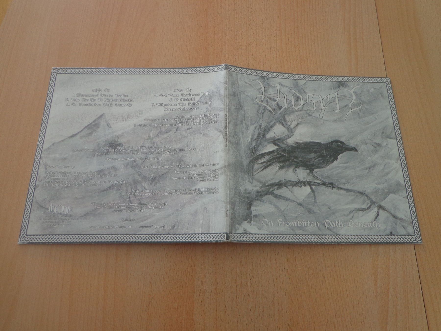 Dischi in vinile: Vidsyn-On Frostbitten Path Beneath 10'' Vinyl EP Immortal – Nuovo (secondo la descrizione) da Brienz BE venduto da INTERNALFIRE 2