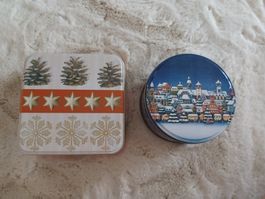 2er Set: Hübsche Guetzli-Dosen für die Adventszeit!