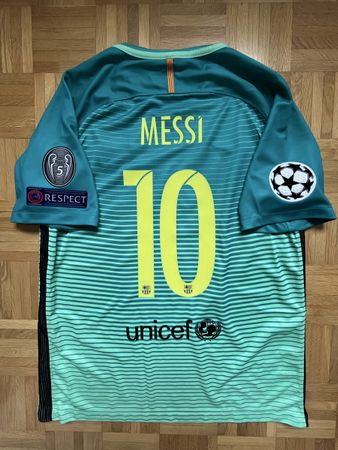 Original Messi FC Barcelona 2016/17 Trikot UCL L