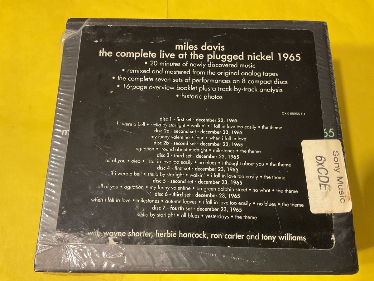 CDs: Miles Davis The Complete Live At The Plugged Nickel8 CD BOX – Neuf avec emballage d'origine à Steinach par Quarkie 2