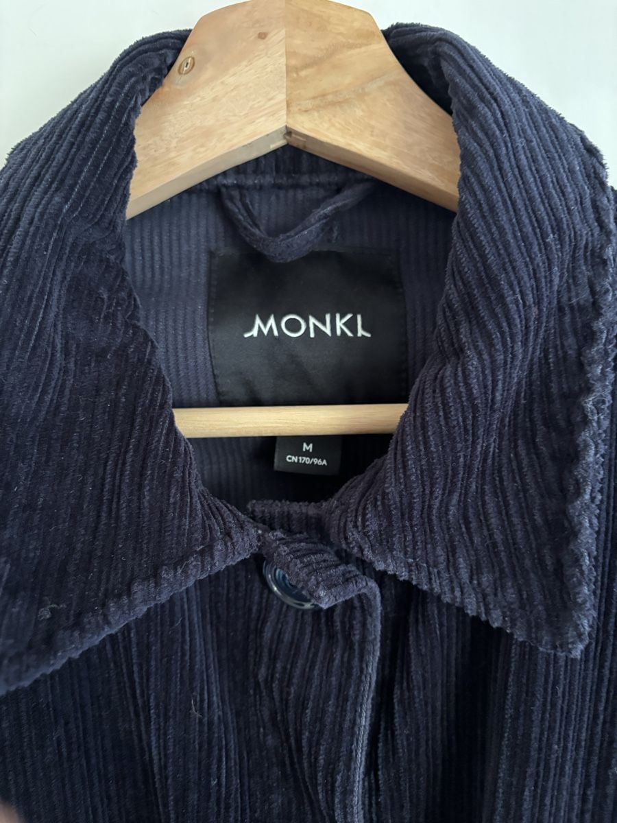 Monki Giacche: Monki Corduroy Jacket, belted, dark blue, size M – Usato da Wallisellen venduto da eli_v7dn 4