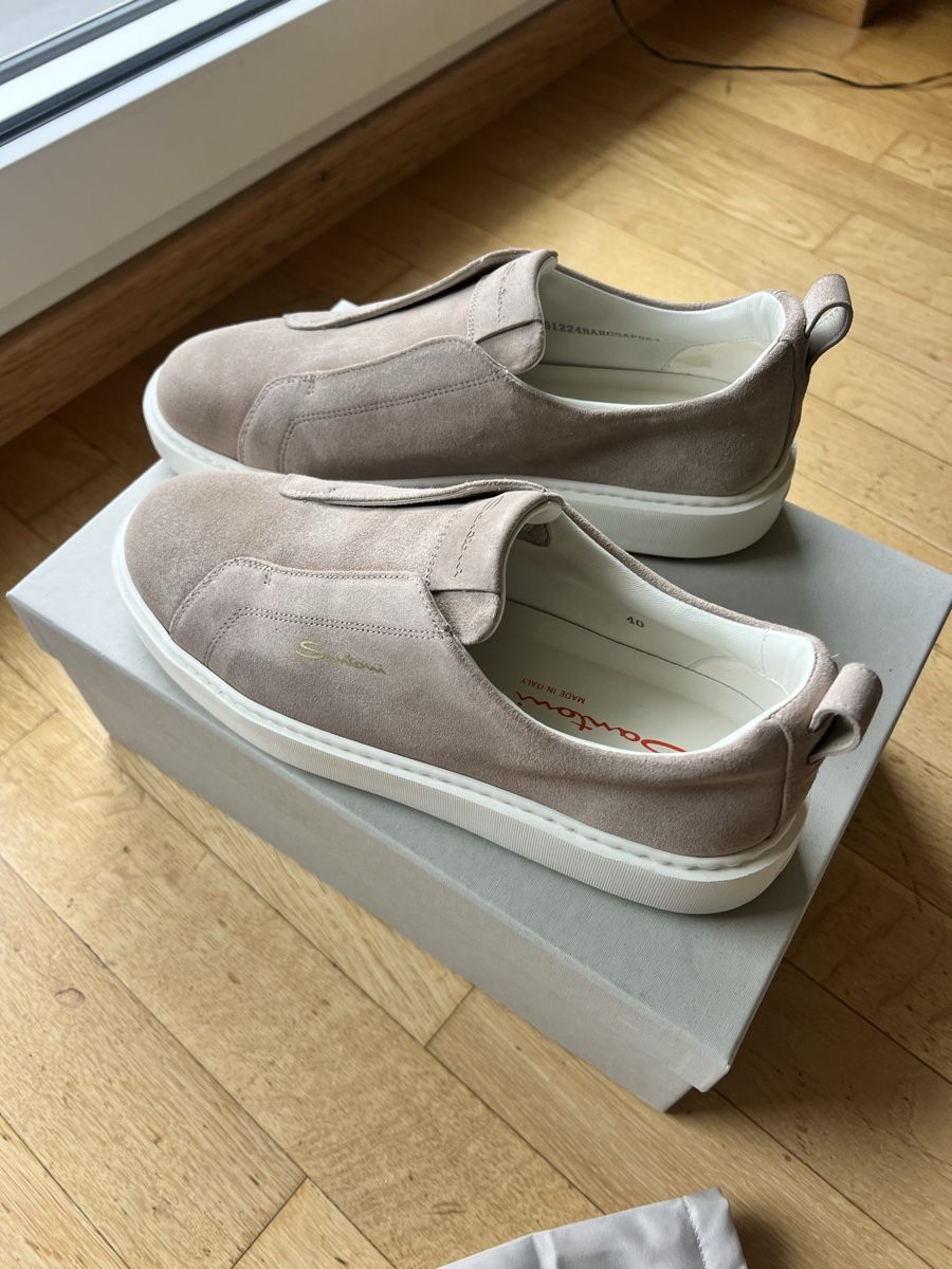 Scarpe da donna: Santoni Wildleder Sneaker - NEU – Nuovo e nell'imballaggio originale da Zürich venduto da kim_8lbq 3