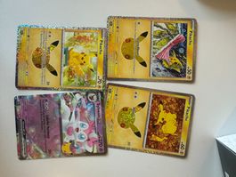 Verkaufe das abgebildete Bundle mit 4 verschiedenen Pikachu