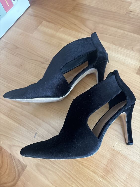 Damenschuhe: Samt Pumps von Grand Boulevards 41 – Gebraucht aus Adligenswil von Leonie_01 1