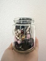Schmuck / jewelry-jar, div. Schmuck