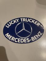Mercedes Benz Lucky Trucker Sticker