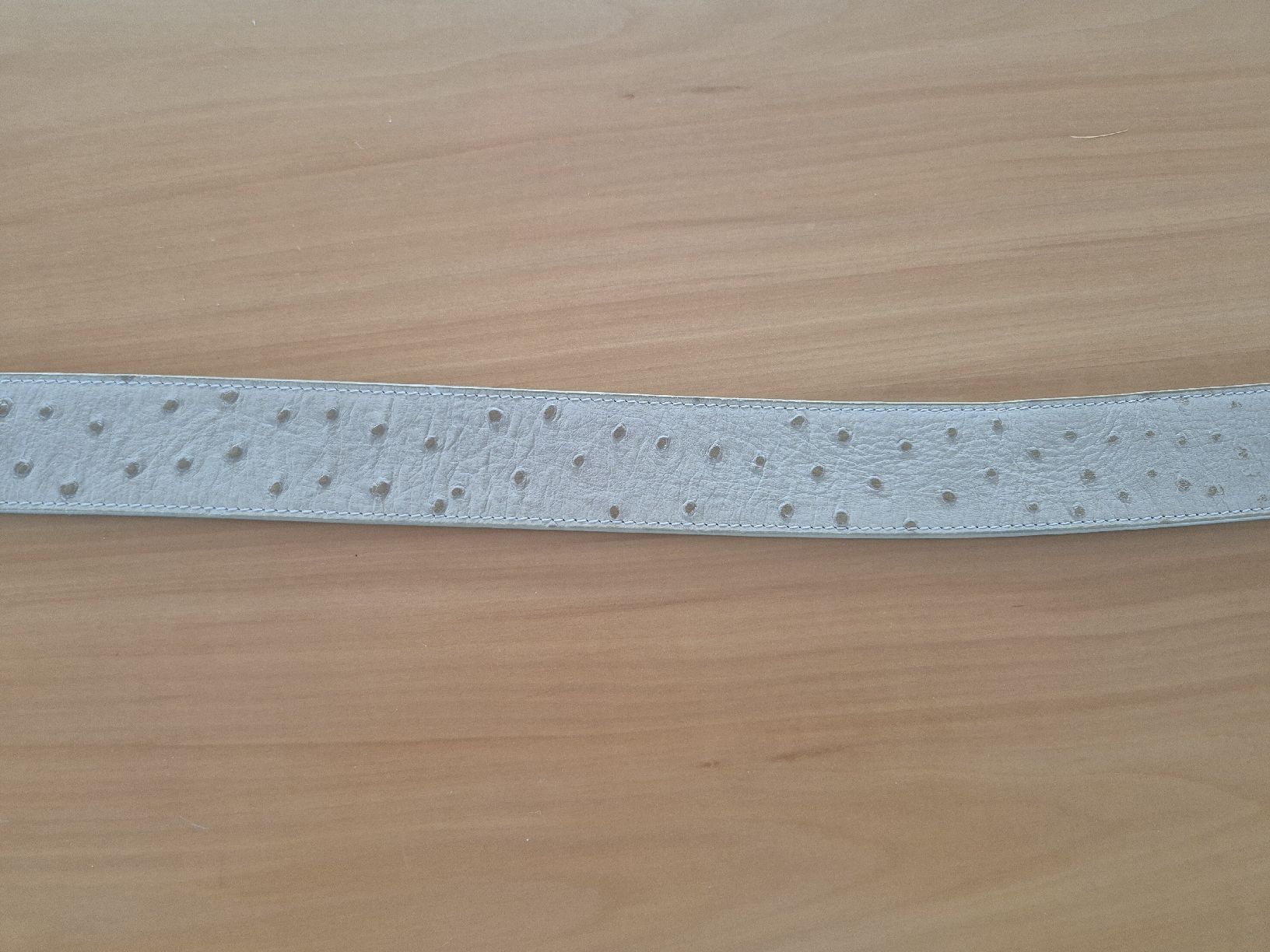 Aigner Gürtel: Aigner Gurt Straussenleder Grösse 100cm / 40in  – Gebraucht aus Zürich von Corrosion 8