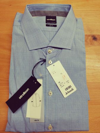Herrenhemd Langarm, strellson, Originalpreis Fr. 119.00!